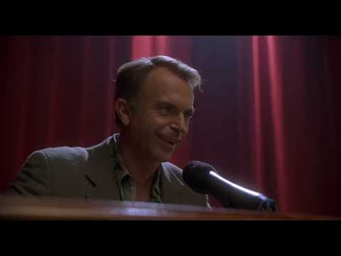 Alan Grant gets asked a question unrelated to Jurassic Park