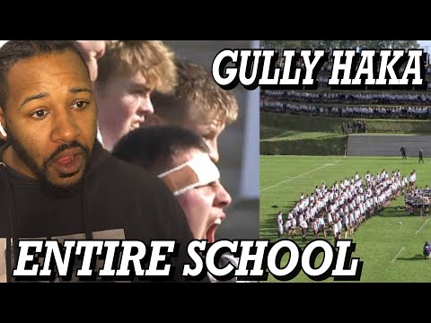 THE GULLY HAKA! | ENTIRE SCHOOLS TURNS OUT TO PERFORM HAKA | REACTION!!!