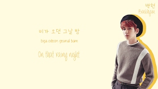 Soyou (소유) &amp; Baekhyun (백현) - Rain (비가와) Lyrics (Color-Coded Han/Rom/Eng)