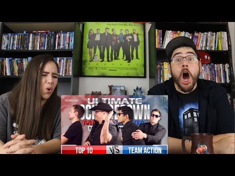 Top 10 VS Team Action REACTION - Ultimate Schmoedown Semi-Finals