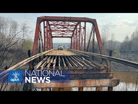 Hundreds evacuate Métis settlement as wildfire destroys homes, property | APTN News