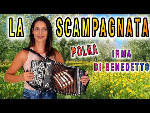 LA SCAMPAGNATA (Polka) IRMA DI BENEDETTO - L'Organetto Abruzzese Live
