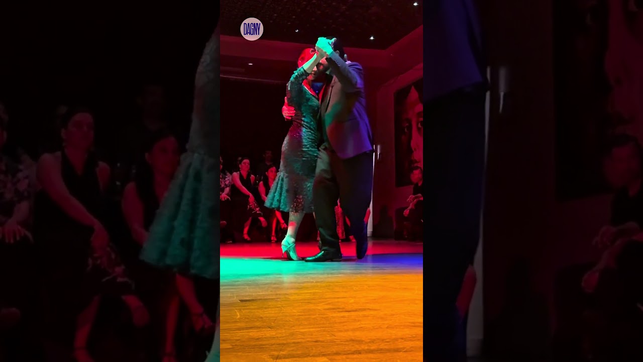Rino Fraina & Graziella Pulvirenti tango performance to "Poema" by Francisco Canaro NYC (1/15)