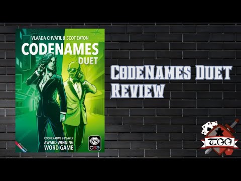 Codenames Duet Board Game Review