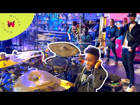 I met my favorite celebrity drummer! | Wilson World