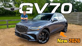 The All-New 2026 Genesis GV70 Is Here – And It's a BMW X3 Killer!