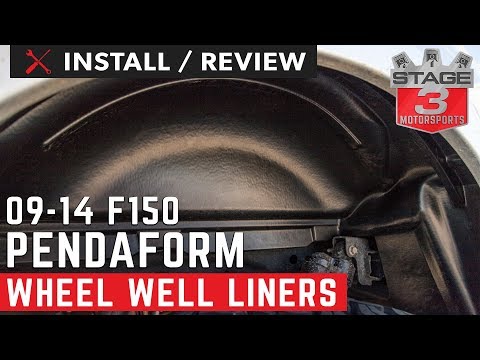 2009-2014 F150 Pendaform Rear Wheel Liners Install and Review