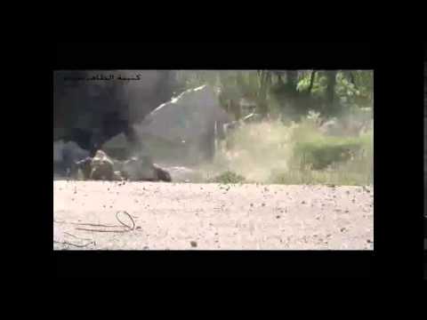 استهداف مقرات النظام في قرى كرافيش والهوية والبقروقة بقذائف الهاون من قبل كتيبة الظاهر بيبرس