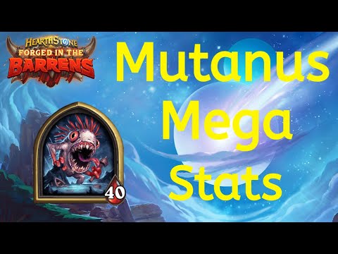 Mutanus Mega Stats!  | Hearthstone Battlegrounds | Patch 20.4 | bofur_hs