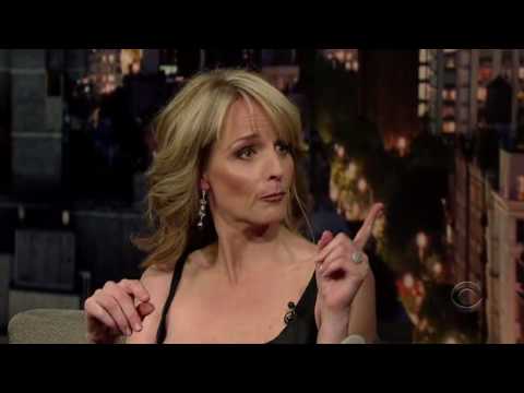 Helen Hunt on David Letterman - 11/2006