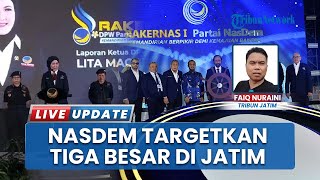 Partai Nasdem Incar Posisi 3 Besar dalam Pemilu Legislatif 2029 di Jawa Timur, Optimis dengan Target