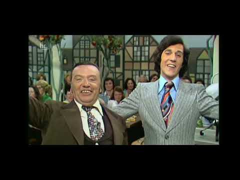 Theo Lingen, Heinz Rühmann und Ilja Richter, parodiert von Heinz Schenk -