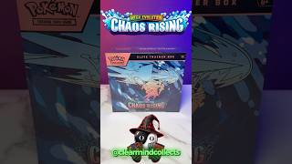 CHAOS RISING ELITE TRAINER BOX 😍 #pokemon #pokemoncards #pokemontcg