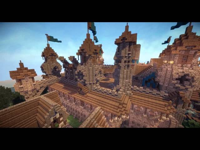 The Attilian Palace | Server Spawn Commission Minecraft Map