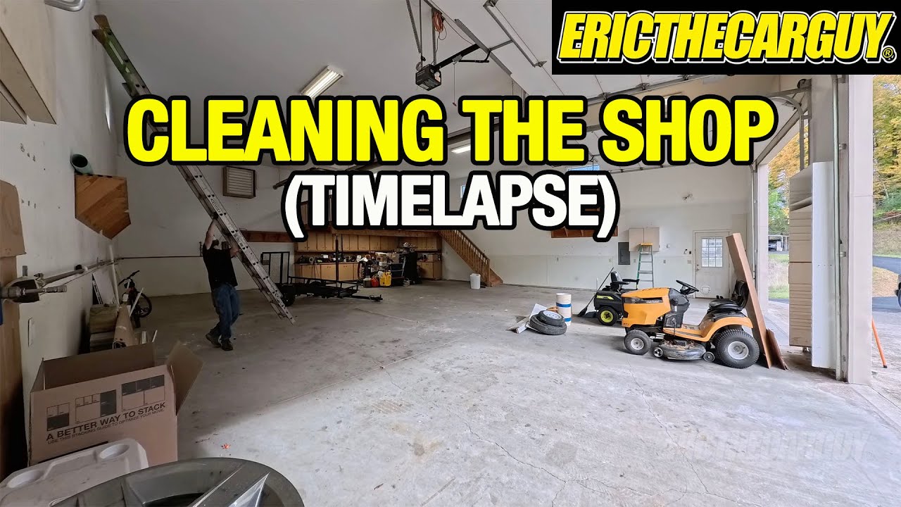 Cleaning Out the Shop (Timelapse)