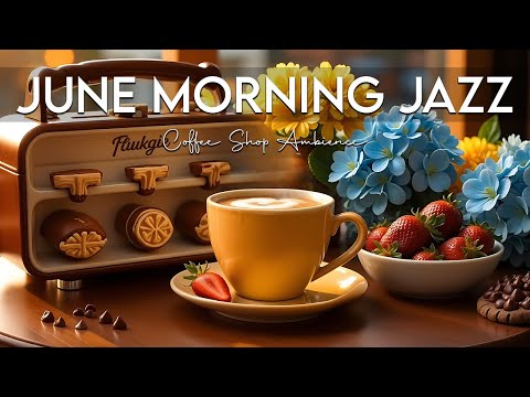 June Morning Jazz☕ Relaxing Bossa Nova Instrumental & Jazz Cafe Music for Studying & Relax