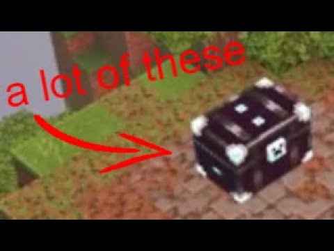gamebreaking glitch in minecraft dungeons (infinite obsidian chests) [VERY OUTDATED]