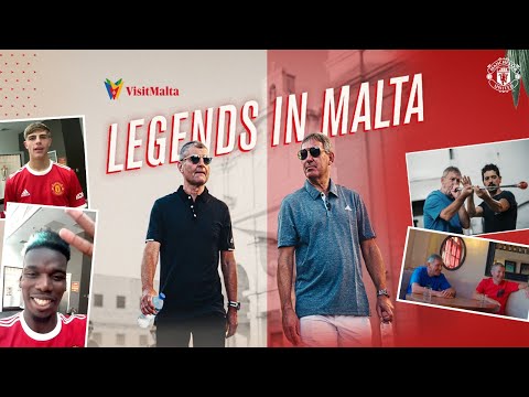 Paul Pogba, Brandon Williams & Lee Grant test legends in Malta  | Manchester United | Visit Malta