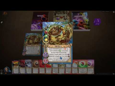Learn to Play Magicka Mayhem Card Game: Tutorial Video #4 - Summoning Spells 