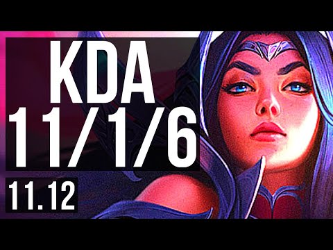 IRELIA vs RENEKTON (MID) | 11/1/6, 7 solo kills, 1100+ games, Legendary | EUW Master | v11.12