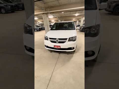 2018 Dodge Grand Caravan in White for sale at North London Toyota in London, ON