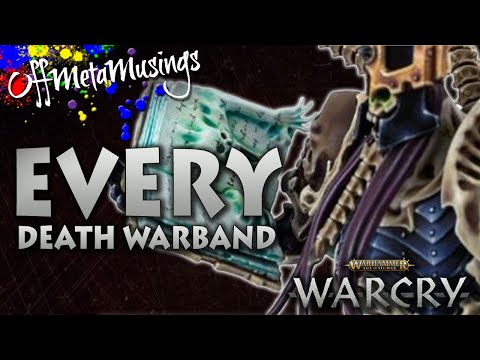 Lists for EVERY DEATH Warband in Warcry