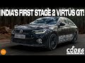 INDIA'S FIRST STAGE 2 VW VIRTUS GT 1.5: 190BHP & a brand new imported ECU from Europe! | Autoculture