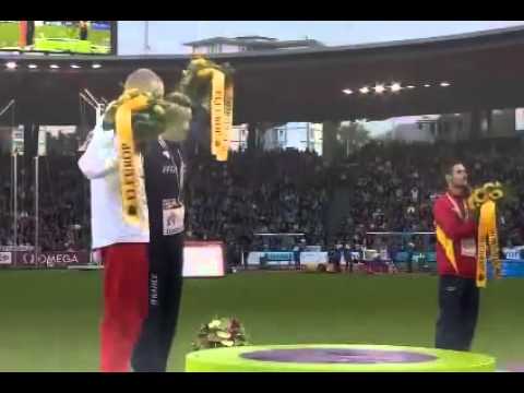 Yoann Kowal not celebrate the gold medal for Mekhissi Disqualified   European Championships Zurich