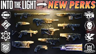 All NEW Perks For BRAVE Arsenal Weapons! [Destiny 2 Into The Light]