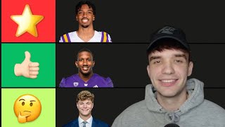 RANKING THE 2024 QB DRAFT CLASS!