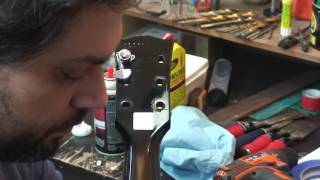 Video thumbnail for Removing Gibson G FORCE: Grover 502C Locking 18:1 Tuners Installed by Woodeso's Guitar Mods
