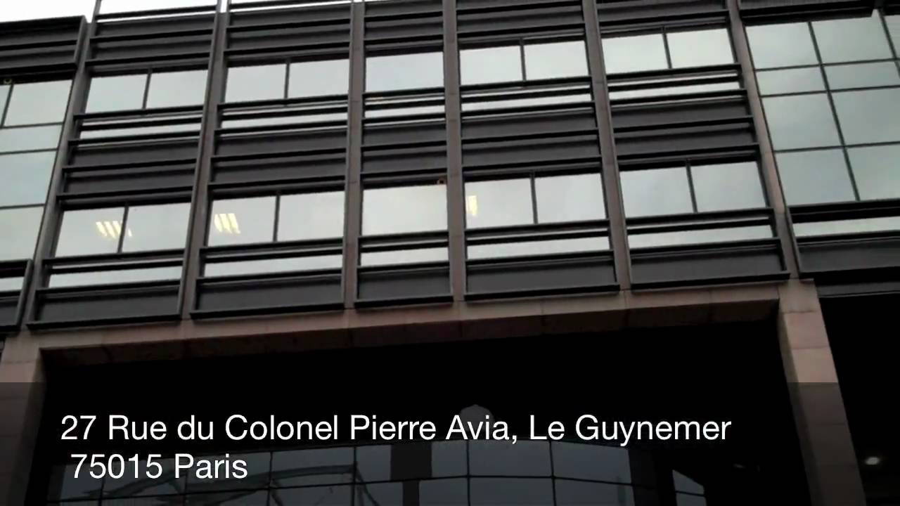 Watch video Office Space at 27 Rue du Colonel Pierre Avia , Le Guynemer 75015 Paris Office Space at 27 Rue du Colonel Pierre Avia , Le Guynemer 75015 Paris