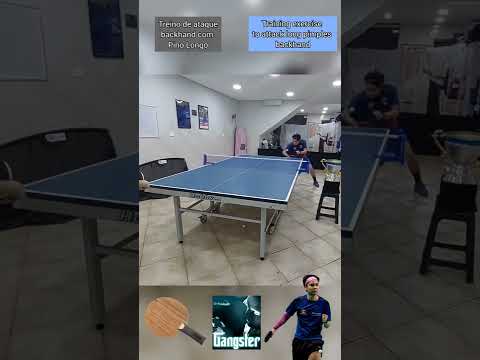 LONG PIMPLES BACKHAND🏓💪🏻 #leoarata #drneubauer #longpimples #pinolongo #tabletennis #wtt #ittf