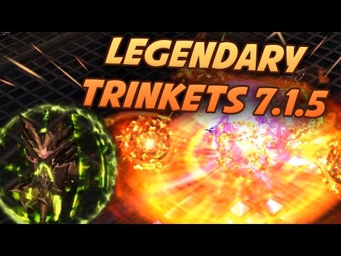 Archimonde's Hatred Reborn & Kil'jaeden's Burning Wish - NEW Legendary Trinkets WoW Legion PTR 7.1.5