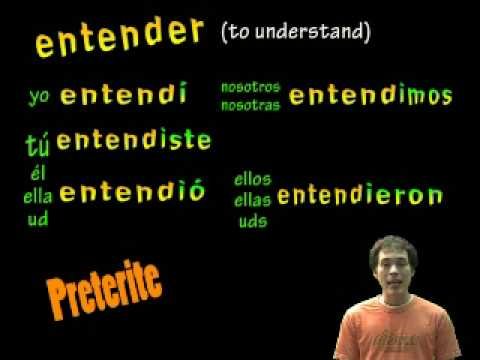 02 Spanish Lesson - Preterite Regular -ER verbs
