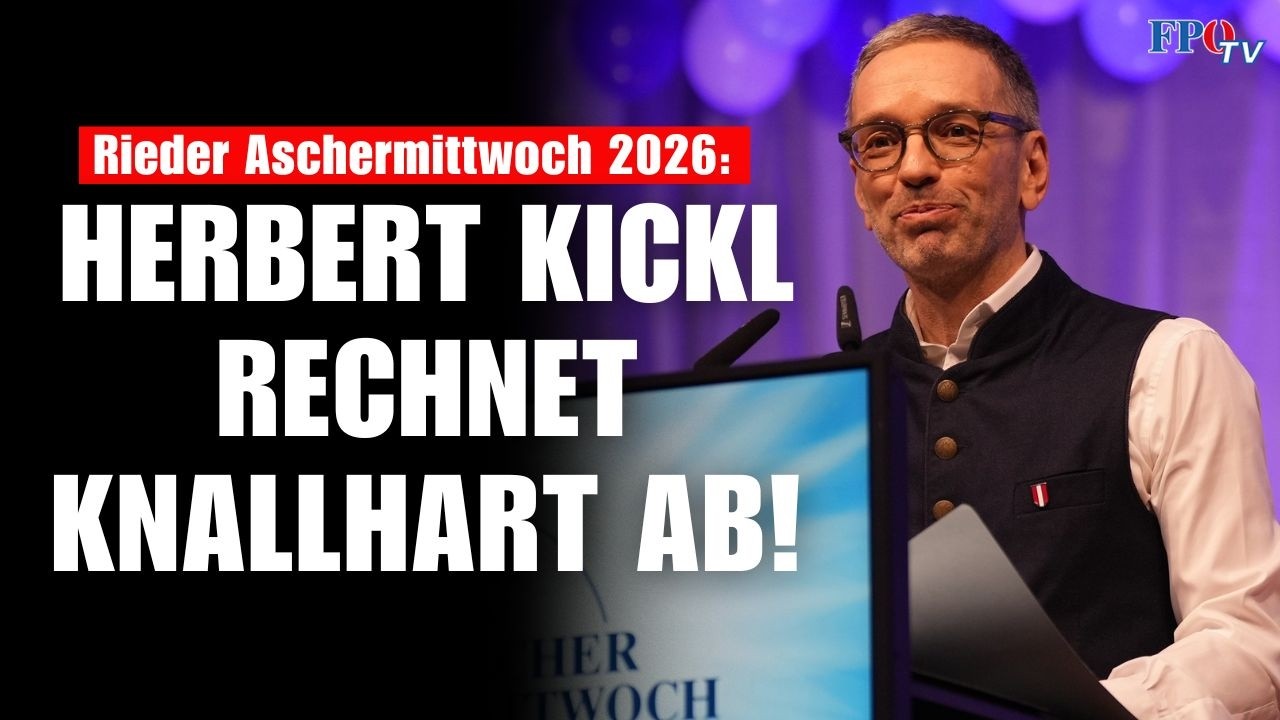 Weltklasse Rede: Herbert Kickl lässt es beim Rieder Aschermittwoch knallen!