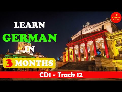 CD1: Learn German in 3 Months Track 12 - Vocabulary