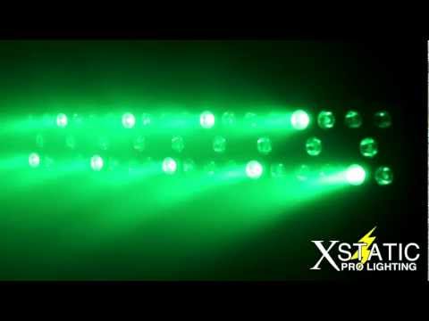 X-1W45LED Proteus LED Xstatic Pro Lighting DMX Effect dj bar club party Review