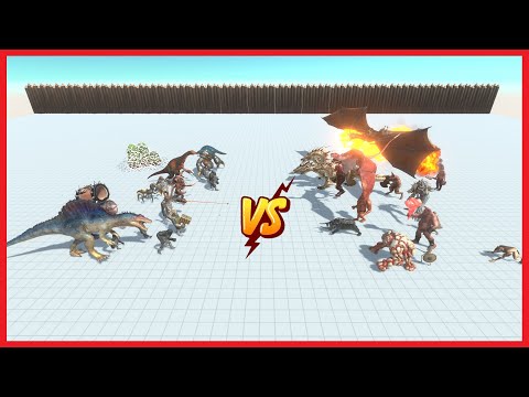 MUTANT PRIMATES & ALIEN EXOTICA + SPINO & THERIZINO VS INFERNALS & FANTASY - ARBS