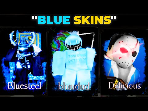 server wiping with "BLUE KILLER" Skin in Forsaken..