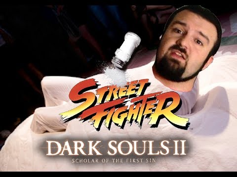DSP Tries It: Ultra Street Fighter 2 Salt and Rage Quitting a Dark Souls 2 Boss