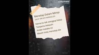 Dato' Sri Siti Nurhaliza - Menatap Dalam Mimpi (Official Karaoke Video) 