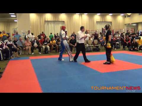 Colbey Northcutt vs Ann-Kristin Muglich Light Contact -65kg Final at WKA World Championships 2012