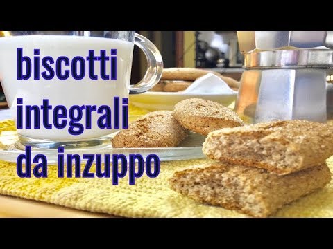 Wholemeal biscuits for dipping: a simple recipe