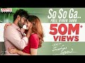 So So Ga Full Video Song | Manchi Rojulochaie Songs | Santosh | Maruthi | Anup Rubens | Sid Sriram