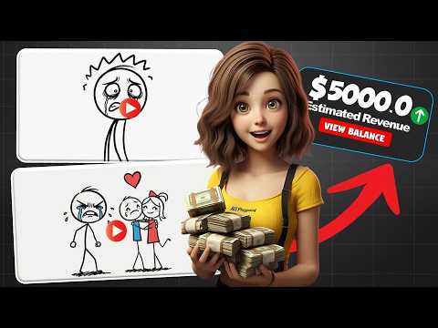 How to Make Money with Stick Figure Animations Using Free AI Tools