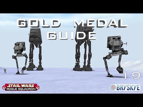 Star Wars Rogue Squadron - Gold Medals - 19 - Battle Of Hoth - N64/PC