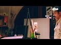 Oviyathin Jeevan Engu Ulathu Poovasampurapadam Pennae Anbaeshivam SundarC Kamal Kiran Painting Scene