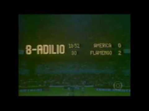 Flamengo 4 x 0 América Carioca de 1979