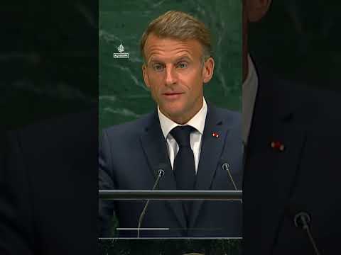 Macron: France won’t ‘yield an inch’ on Ukraine support | AJ #shorts